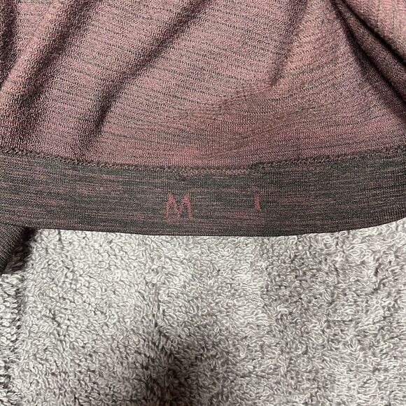 Lululemon T Shirt Mens M Heather Red Metal Vent Tech Short Sleeve Training Gym - Picture 3 of 7